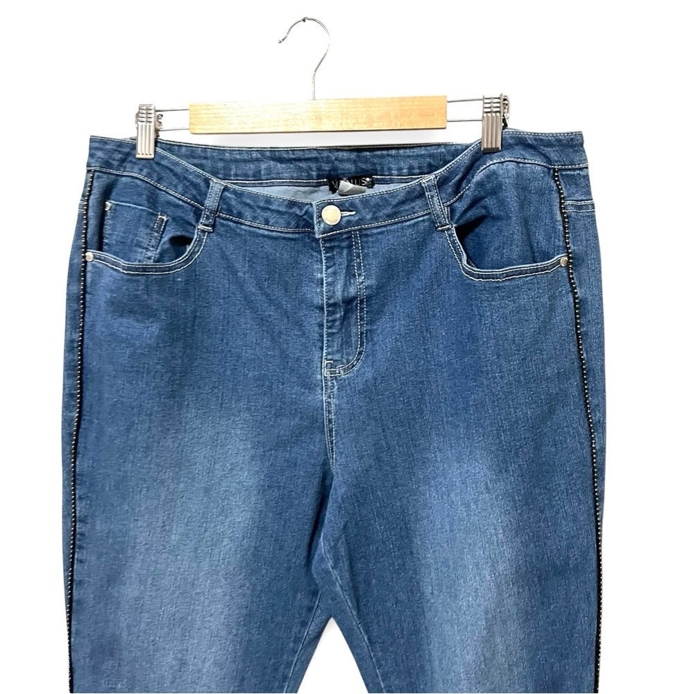 Extreme Wide Leg Flare Jeans Size 18 - Picture 7 of 14